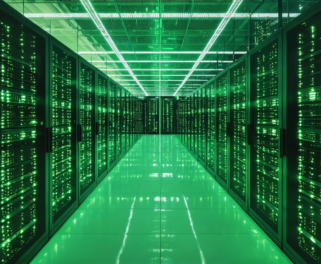 Nachhaltiges Rechenzentrum für KI-Berechnungen